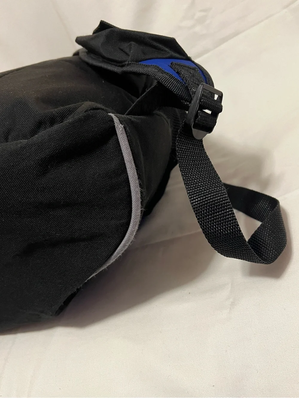 Russell Athletic Royal Blue and Black Soccer Backpack with Front Mesh Pocket